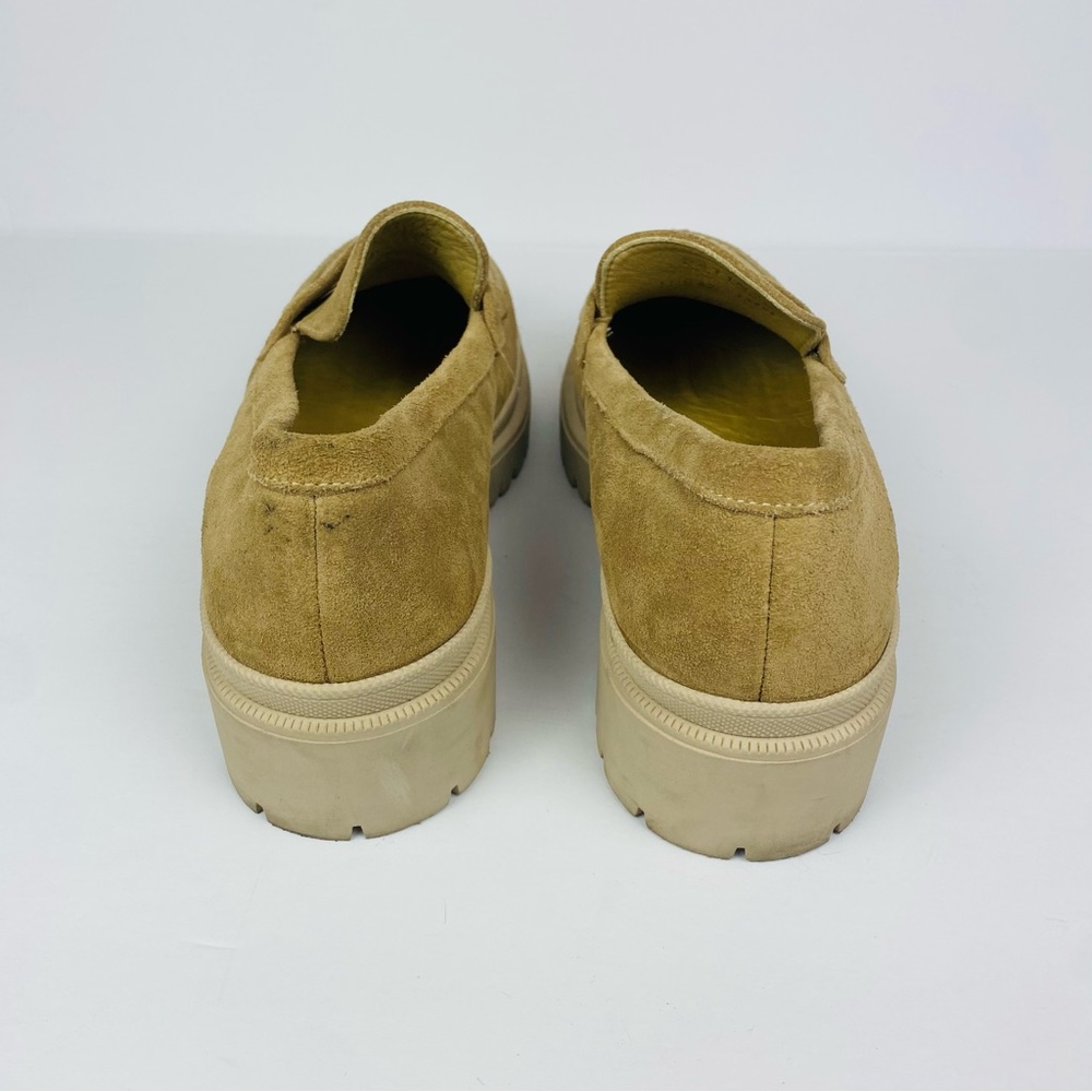 Patina Portland Leather Co Zoe Chunky Platform Loafers Size 11 - Picture 5 of 8